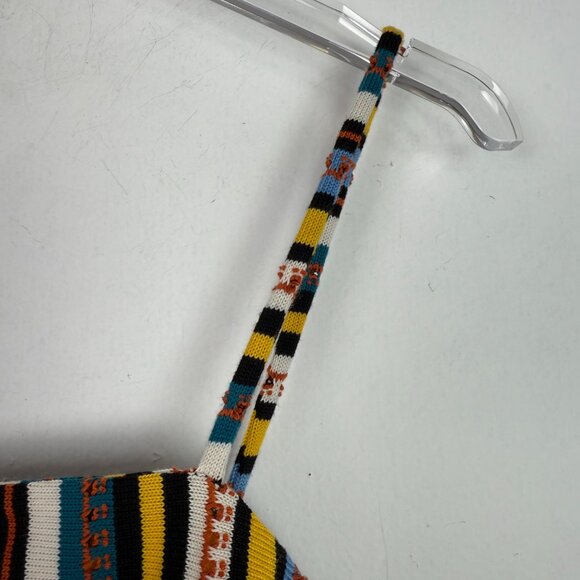 NWT Zara Striped Jacquard Cropped Tank Top Shorts Set Size Small S NEW - Picture 13 of 16